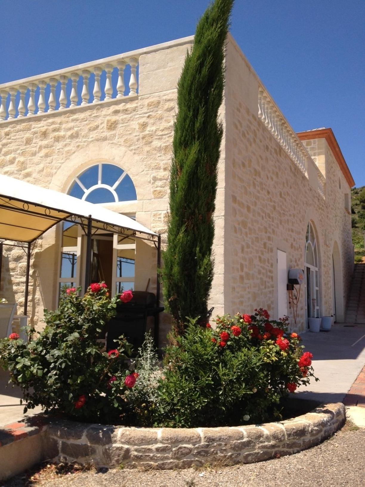 Saint-Jean-de-Fos Chateau De Valloubiere المظهر الخارجي الصورة